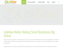 Tablet Screenshot of linknowmedia.biz